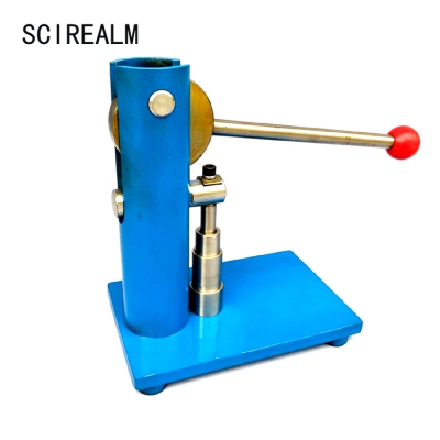 YP‑Type Manual Tablet Press  Tablet Press Prototype for Combustion Calorific Value